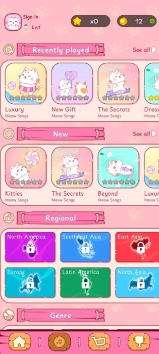 猫瓷砖：钢琴喵喵